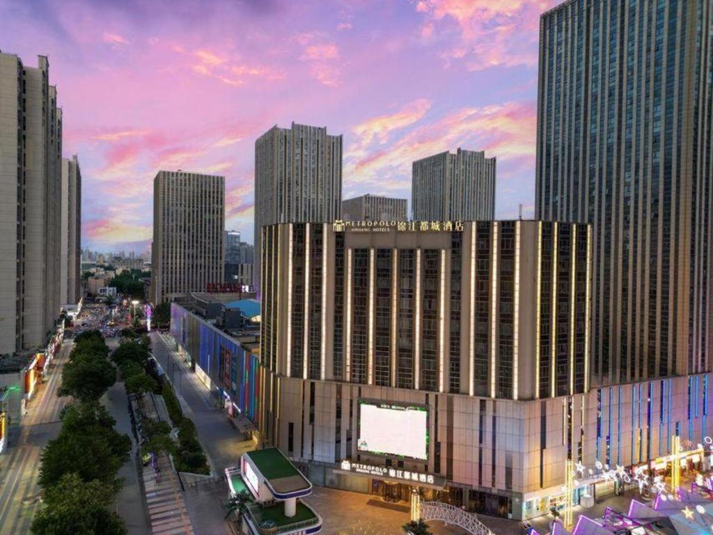 Metropolo Hotel Shijiazhuang Yuhua Wanda Plaza Ngoại thất bức ảnh