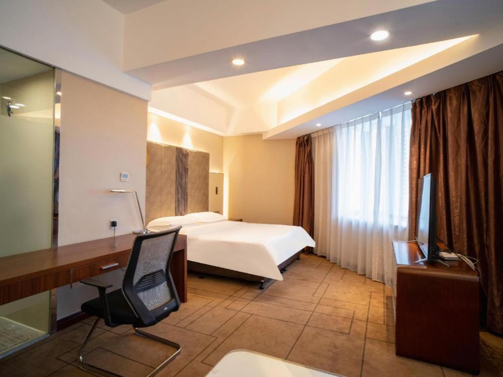 Metropolo Hotel Shijiazhuang Yuhua Wanda Plaza Ngoại thất bức ảnh